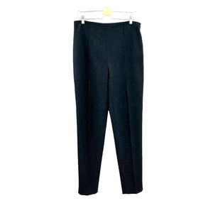 Piazza Sempione Charcoal Gray High Waist Wool Trouser Pants Size 48 US‎ 12